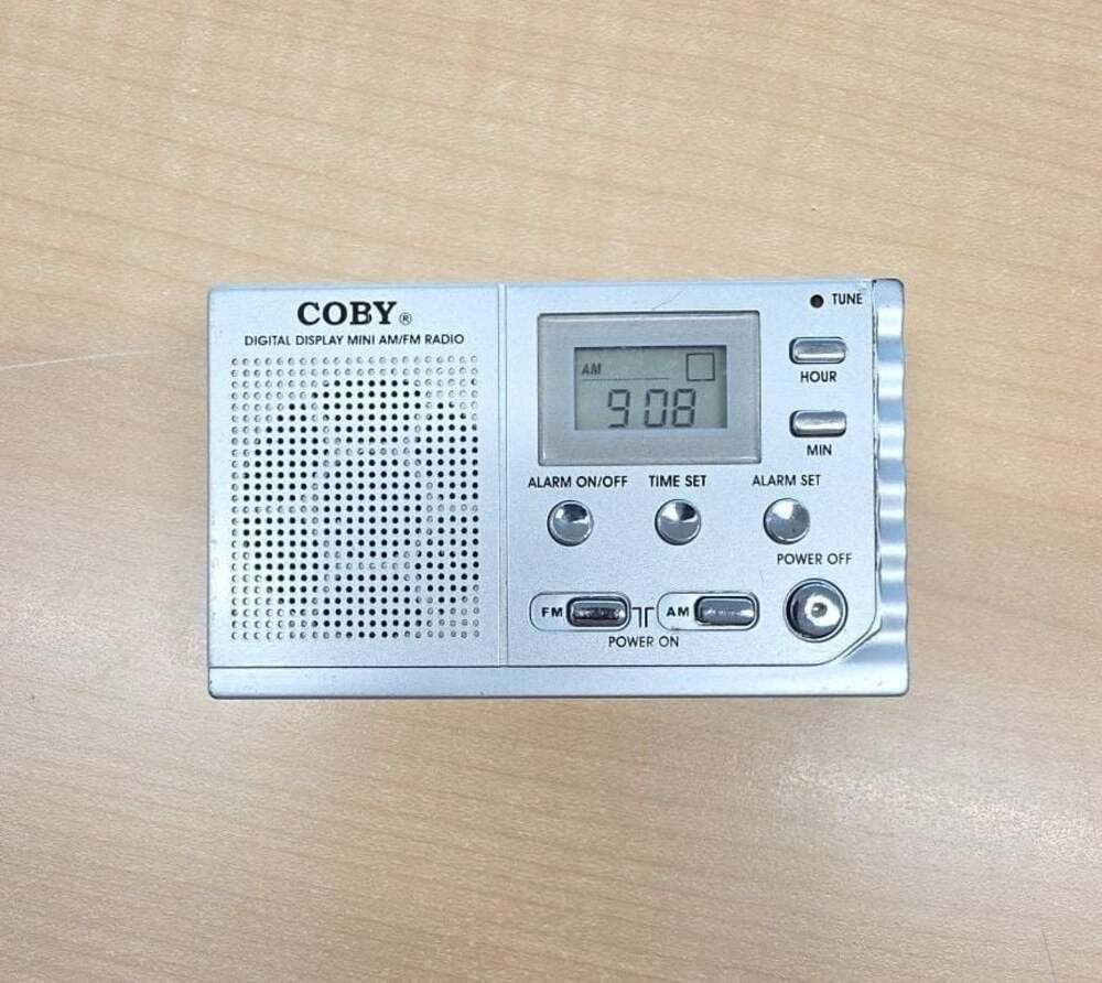 Coby CX-53 Digital Display Mini AM/FM Radio